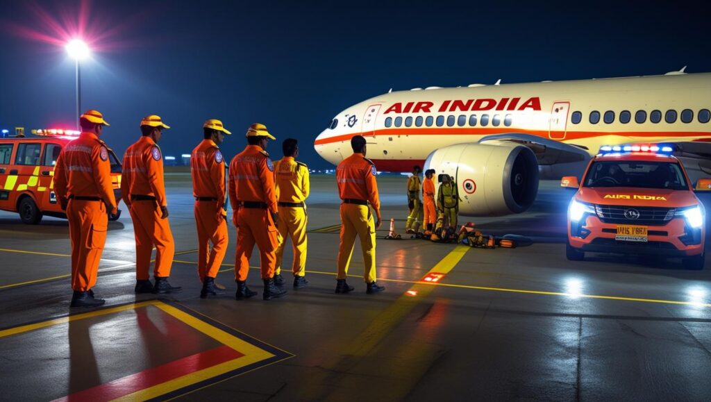Air India flight technical glitch.