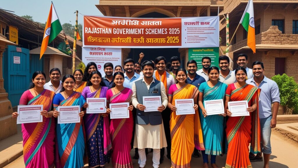 राजस्थान सरकारी योजनाएं 2025